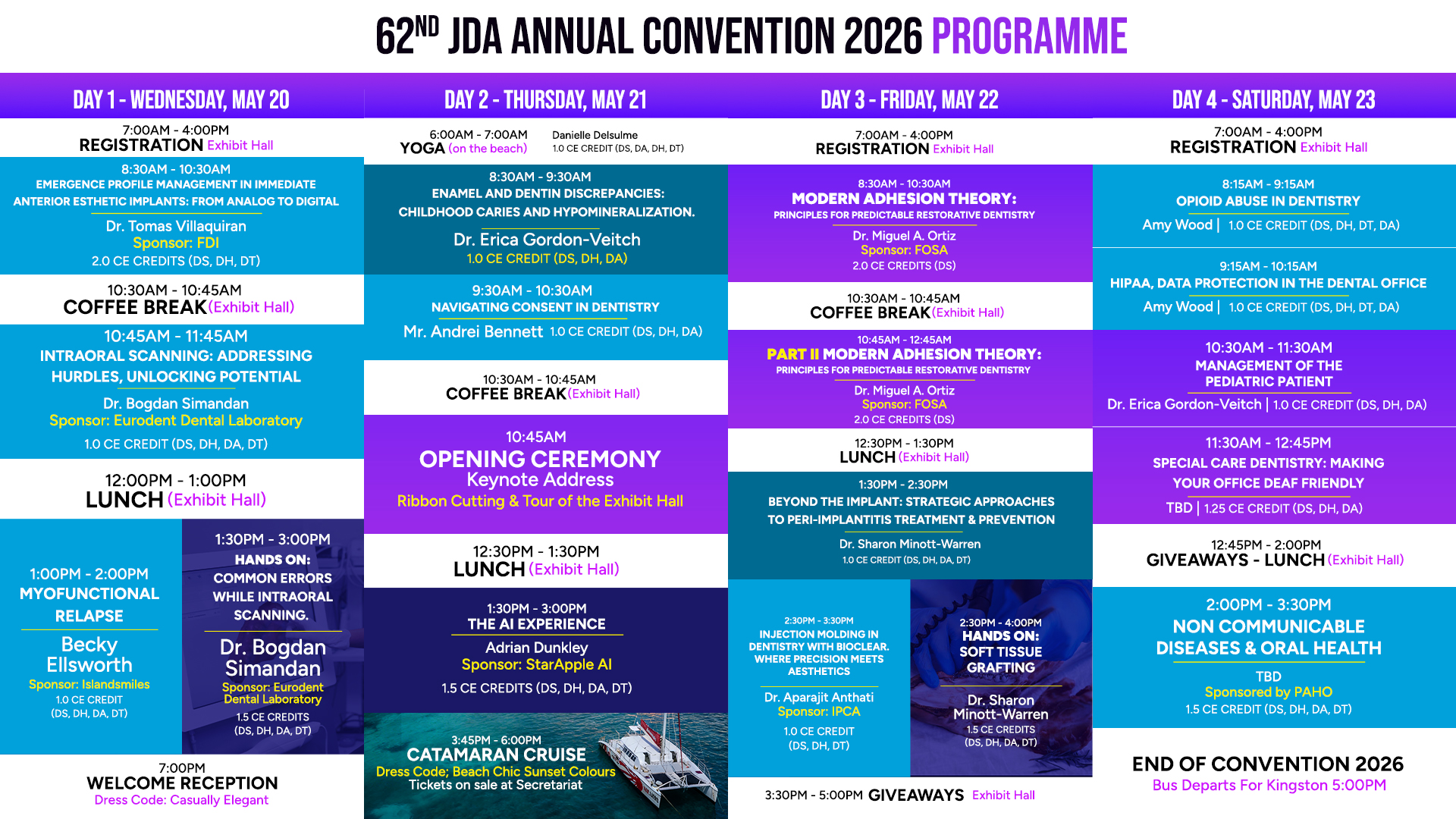 Convention programme